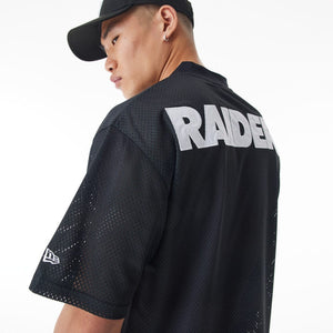 NFL MESH JERSEY LASRAI  BLKWHI - STADIUMDREAMS