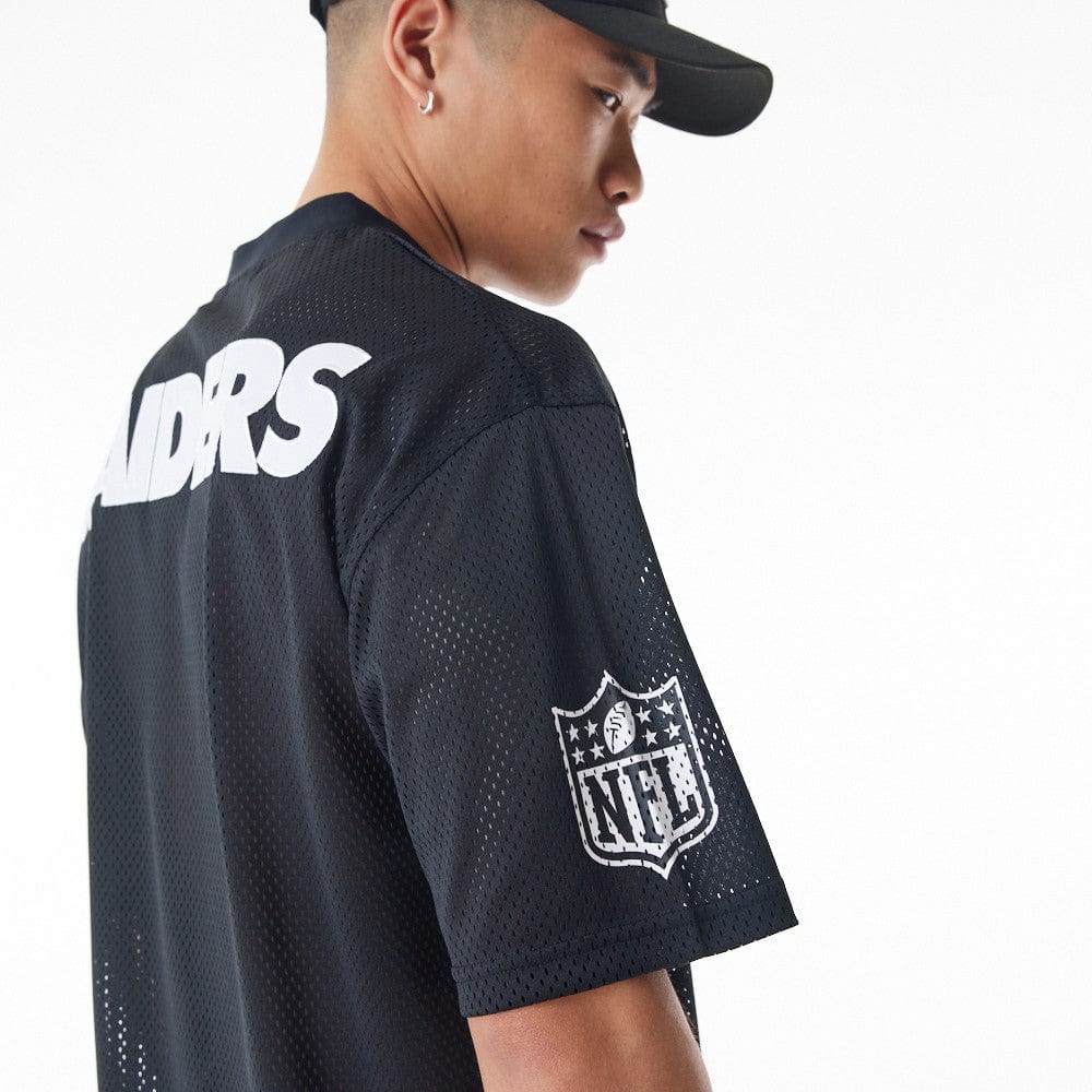 NFL MESH JERSEY LASRAI  BLKWHI - STADIUMDREAMS