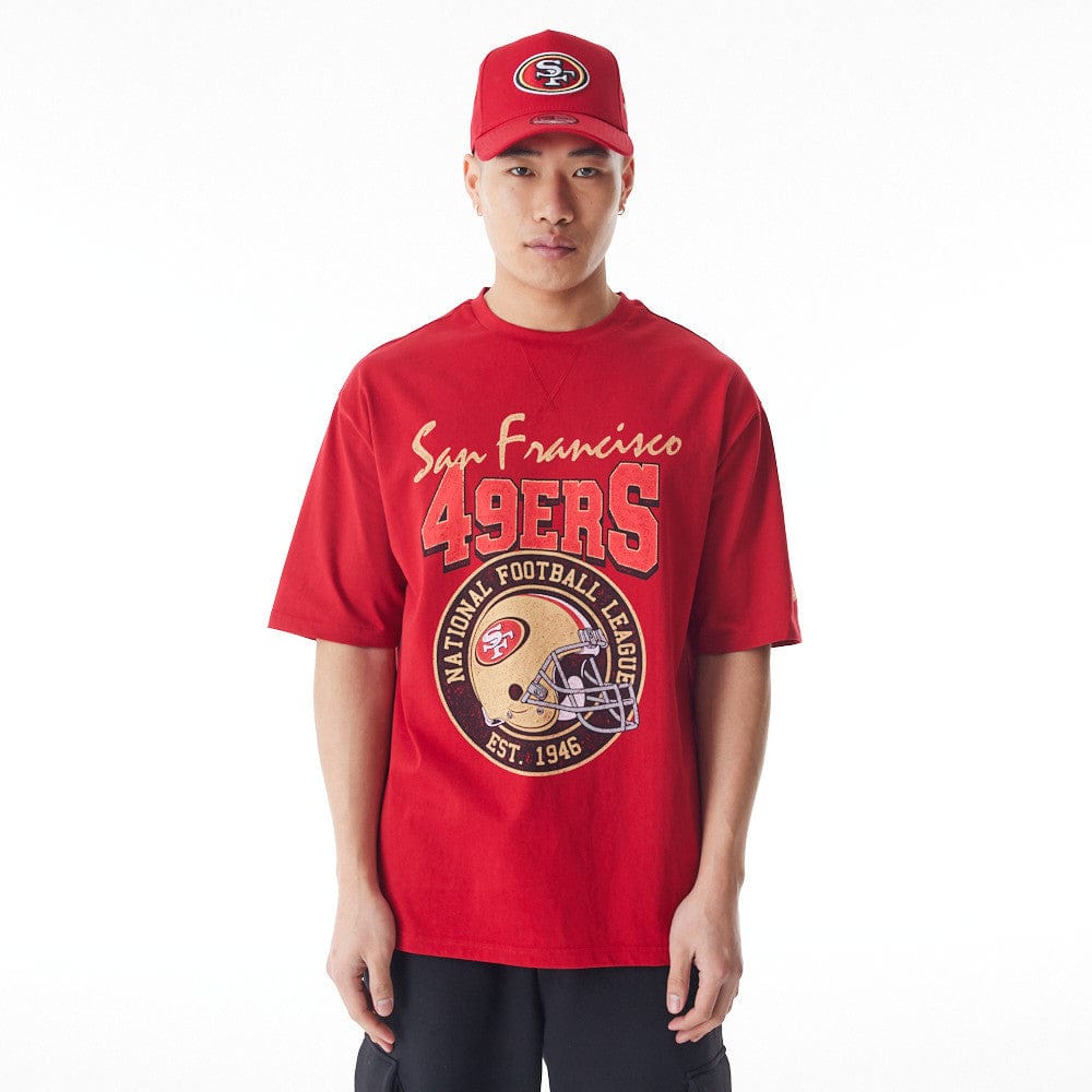 NFL HELMET GRPHC OS TEE SAF49E  SCAAGD - STADIUMDREAMS