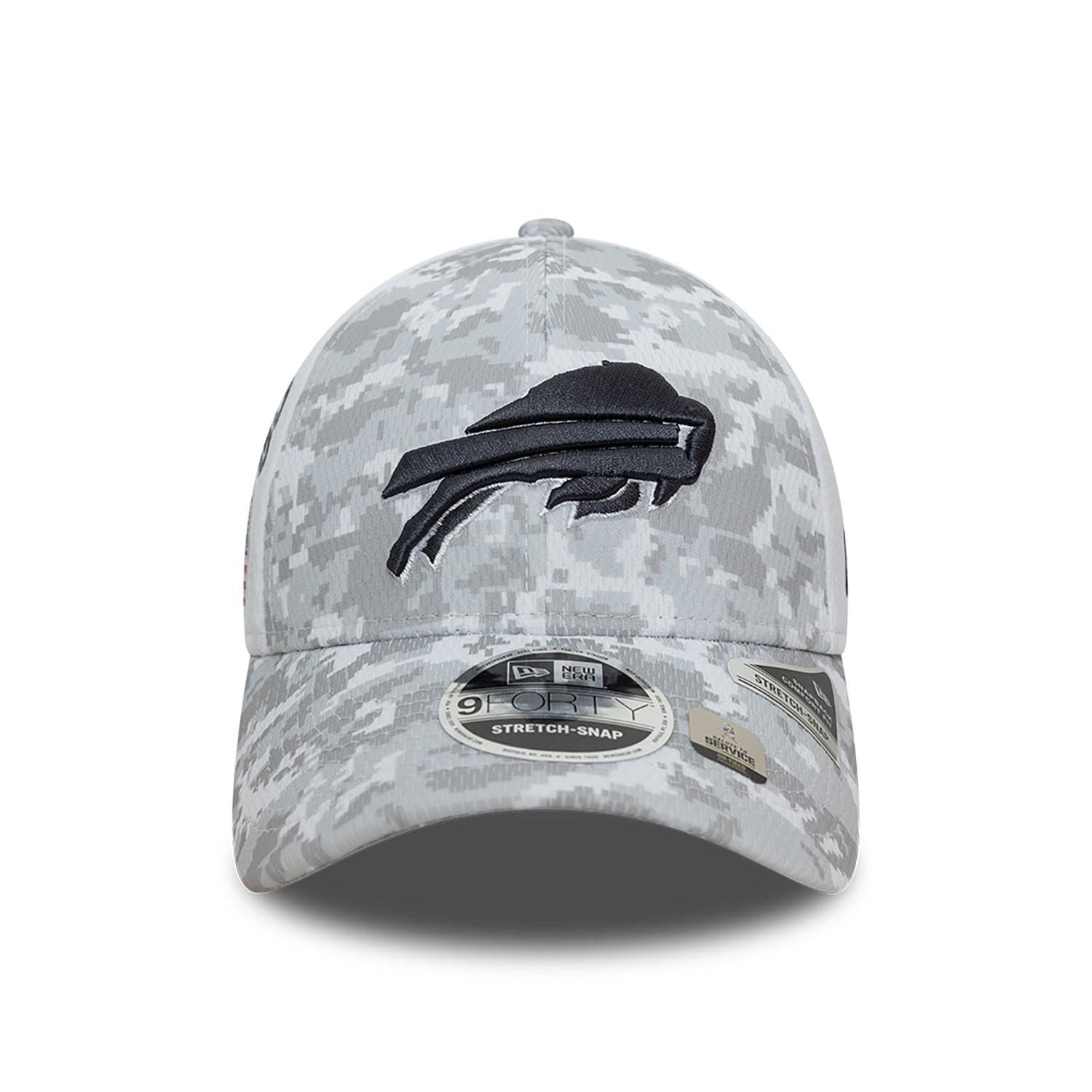 Buffalo Bills 2024 NFL Salute to Service New Era 9FORTY Cap Weiß - STADIUMDREAMS