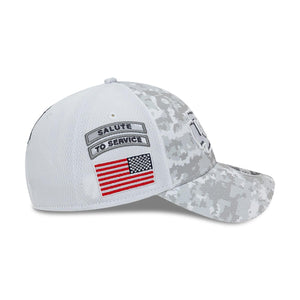 Kansas City Chiefs 2024 NFL Salute to Service New Era 9FORTY Cap Weiß - STADIUMDREAMS