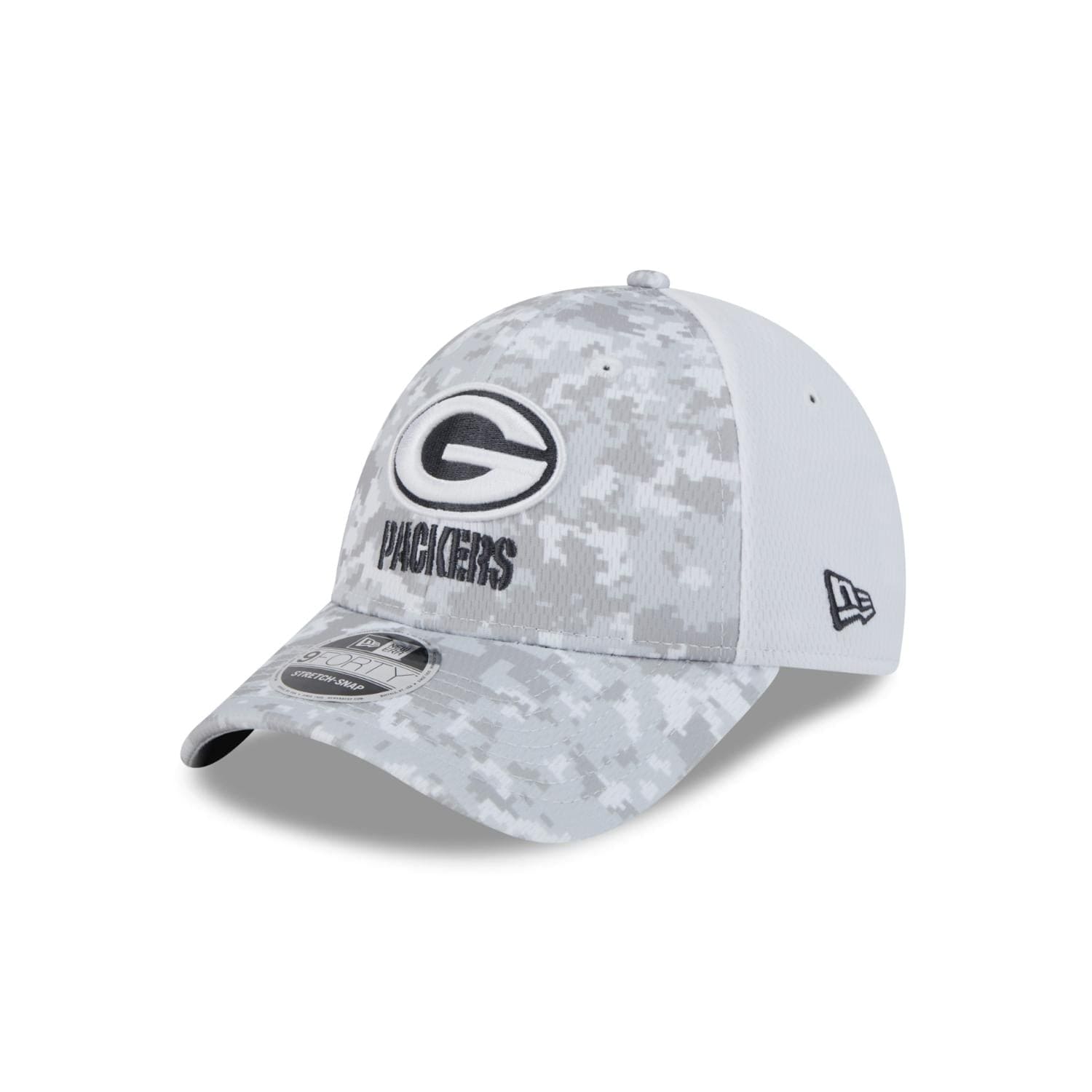 Green Bay Packers 2024 NFL Salute to Service New Era 9FORTY Cap Weiß - STADIUMDREAMS