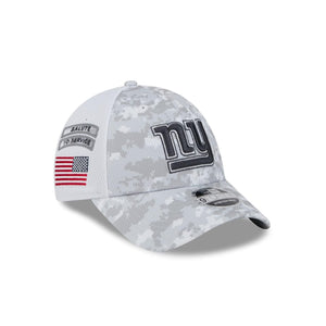 New York Giants 2024 NFL Salute to Service New Era 9FORTY Cap Weiß - STADIUMDREAMS