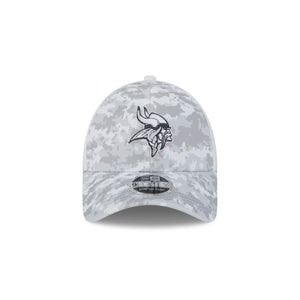 Minnesota Vikings 2024 NFL Salute to Service New Era 9FORTY Cap Weiß - STADIUMDREAMS