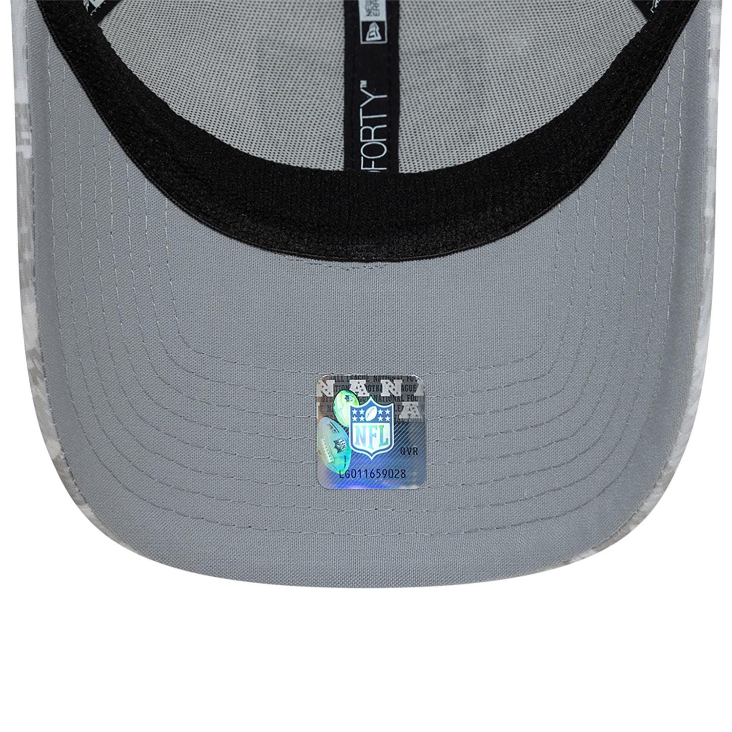 Las Vegas Raiders 2024 NFL Salute to Service New Era 9FORTY Cap Weiß - STADIUMDREAMS