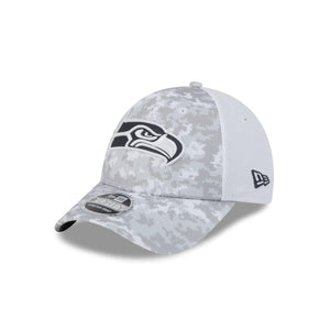 Seattle Seahawks 2024 NFL Salute to Service New Era 9FORTY Cap Weiß - STADIUMDREAMS