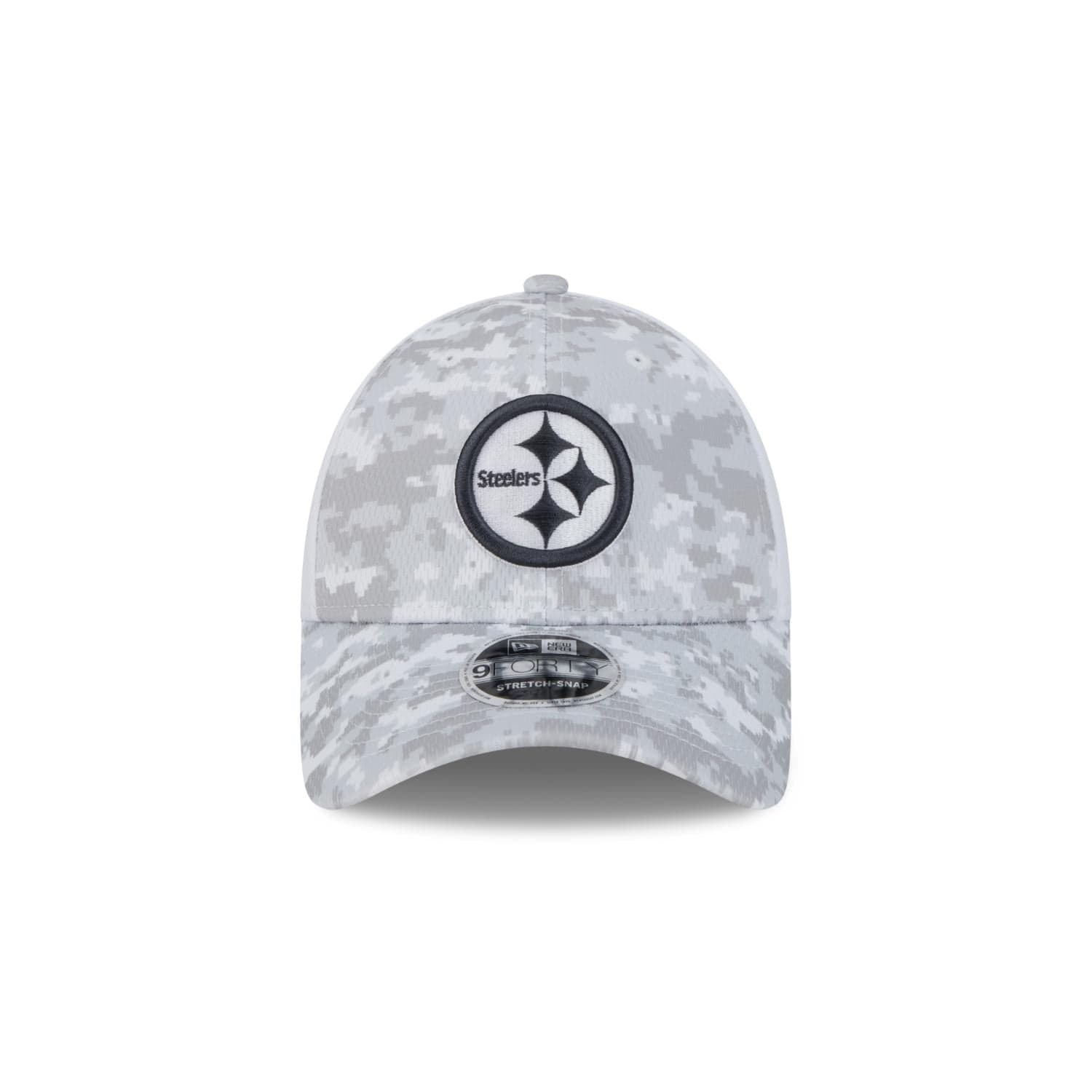 Pittsburgh Steelers 2024 NFL Salute to Service New Era 9FORTY Cap Weiß - STADIUMDREAMS