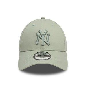 New York Yankees New Era League Essential 9FORTY MLB Cap Pastellgrün - STADIUMDREAMS