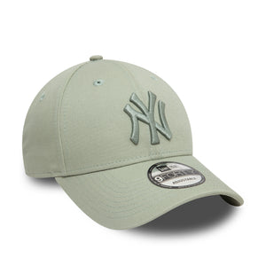 New York Yankees New Era League Essential 9FORTY MLB Cap Pastellgrün - STADIUMDREAMS