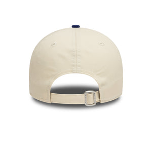 Los Angeles Dodgers New Era Colour Block 9FORTY MLB Cap Beige - STADIUMDREAMS