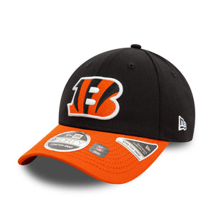 Cincinnati Bengals 2025 New Era 9FORTY Stretch Snap NFL Cap Schwarz - STADIUMDREAMS