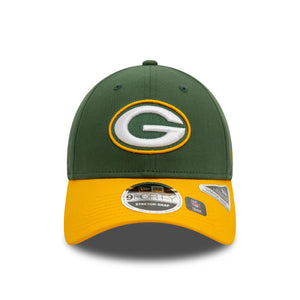 Green Bay Packers 2025 New Era 9FORTY Stretch Snap NFL Cap Grün - STADIUMDREAMS