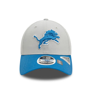 Detroit Lions 2025 New Era 9FORTY Stretch Snap NFL Cap Grau - STADIUMDREAMS