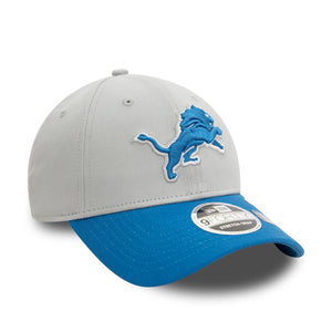 Detroit Lions 2025 New Era 9FORTY Stretch Snap NFL Cap Grau - STADIUMDREAMS