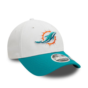 Miami Dolphins 2025 New Era 9FORTY Stretch Snap NFL Cap Weiß - STADIUMDREAMS