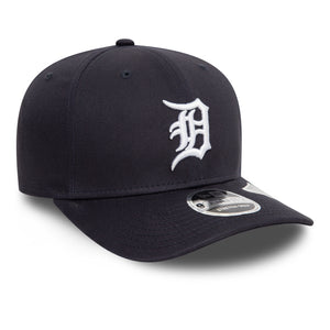 Detroit Tigers New Era Official Team Colour 9SEVENTY Stretch Snap Cap Navy - STADIUMDREAMS