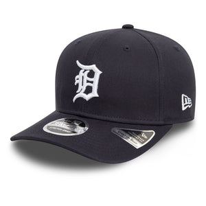 Detroit Tigers New Era Official Team Colour 9SEVENTY Stretch Snap Cap Navy - STADIUMDREAMS