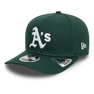 Oakland Athletics New Era Official Team Colour 9SEVENTY Stretch Snap Cap Grün - STADIUMDREAMS