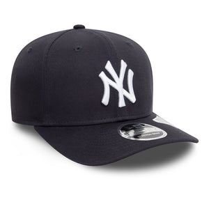 New York Yankees New Era Official Team Colour 9SEVENTY Stretch Snap Cap Navy - STADIUMDREAMS