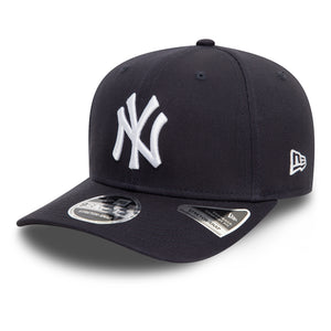 New York Yankees New Era Official Team Colour 9SEVENTY Stretch Snap Cap Navy - STADIUMDREAMS