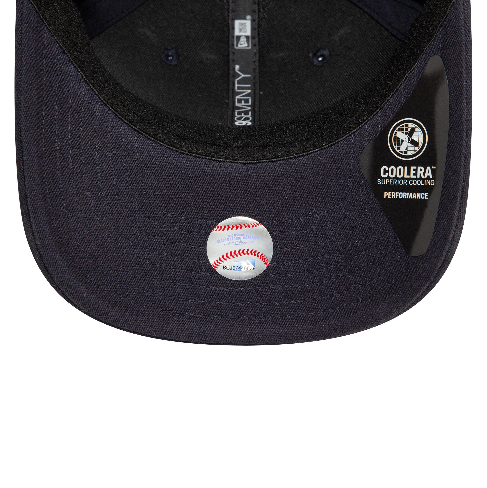 New York Yankees New Era Official Team Colour 9SEVENTY Stretch Snap Cap Navy - STADIUMDREAMS