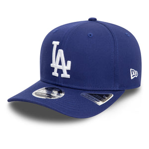 Los Angeles Dodgers New Era Official Team Colour 9SEVENTY Stretch Snap Cap Blau - STADIUMDREAMS