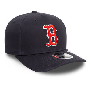 Boston Red Sox New Era Official Team Colour 9SEVENTY Stretch Snap Cap Navy - STADIUMDREAMS