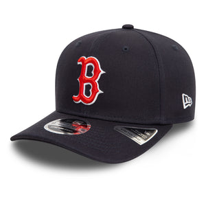 Boston Red Sox New Era Official Team Colour 9SEVENTY Stretch Snap Cap Navy - STADIUMDREAMS