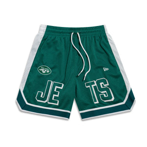 New York Jets New Era Graphic Mesh NFL Short Grün - STADIUMDREAMS