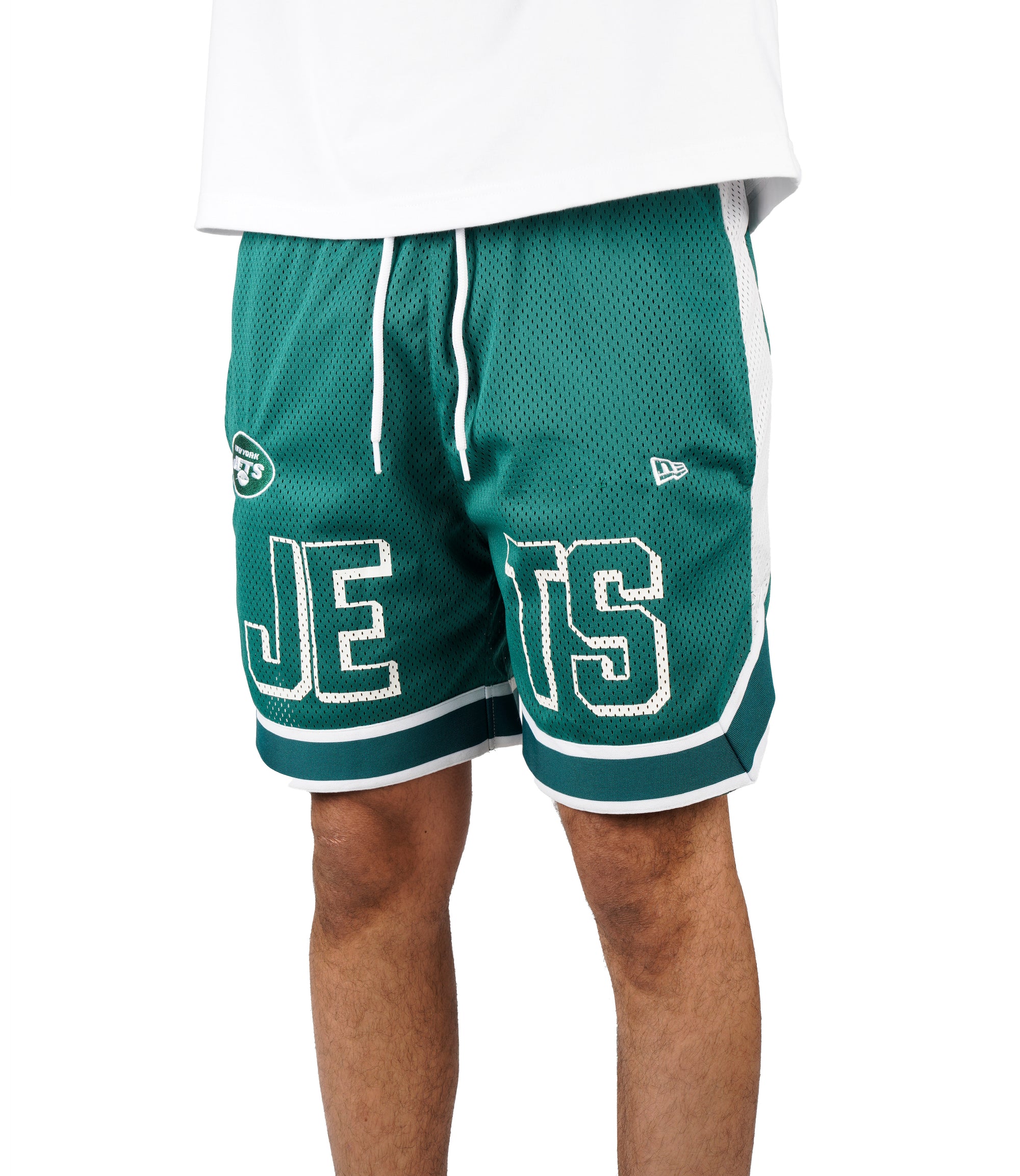 New York Jets New Era Graphic Mesh NFL Short Grün - STADIUMDREAMS