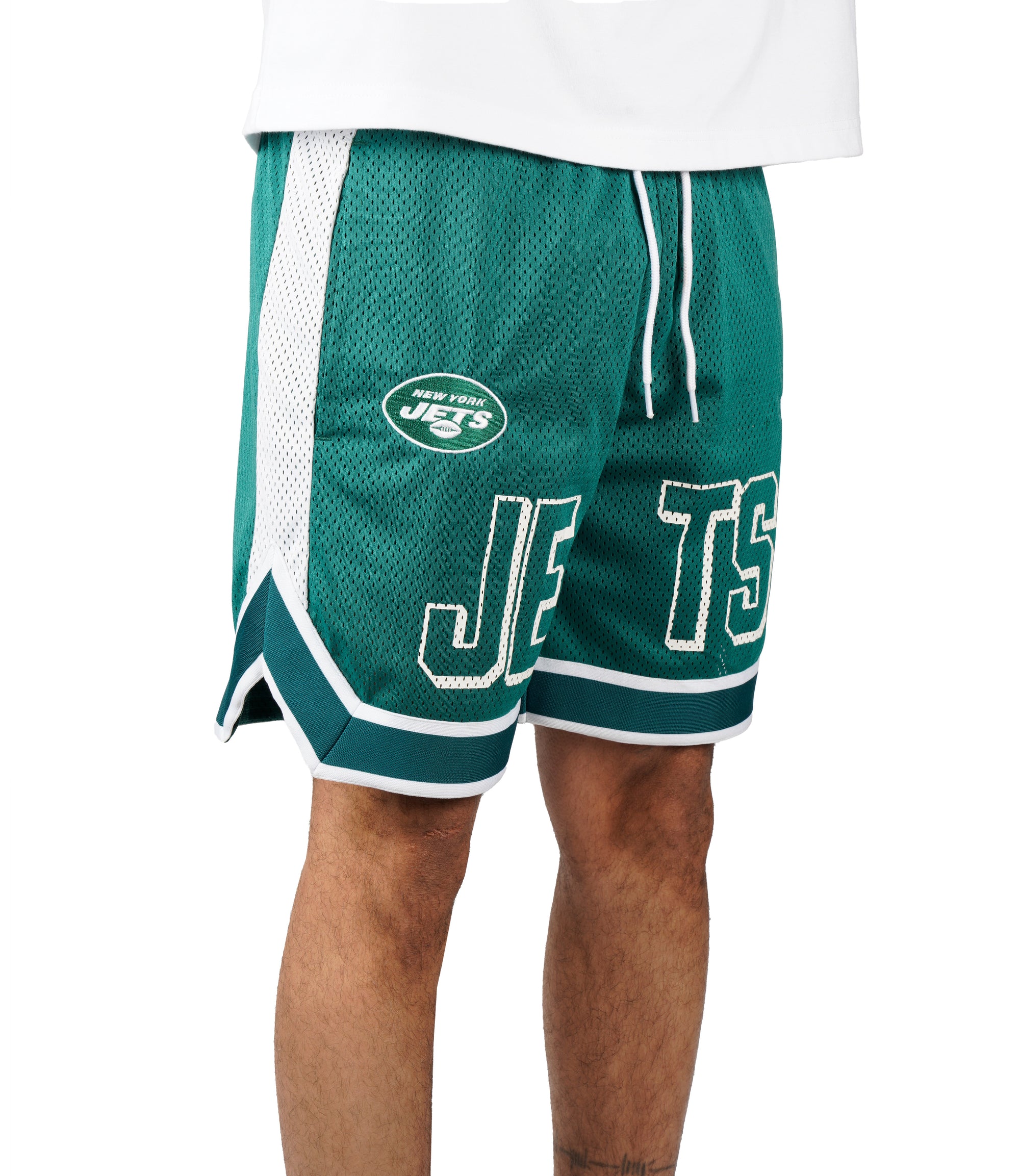 New York Jets New Era Graphic Mesh NFL Short Grün - STADIUMDREAMS