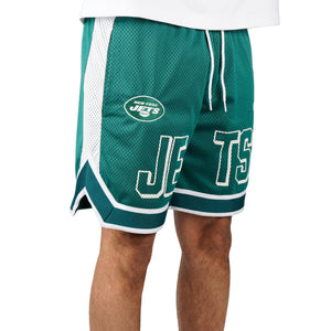 New York Jets New Era Graphic Mesh NFL Short Grün - STADIUMDREAMS