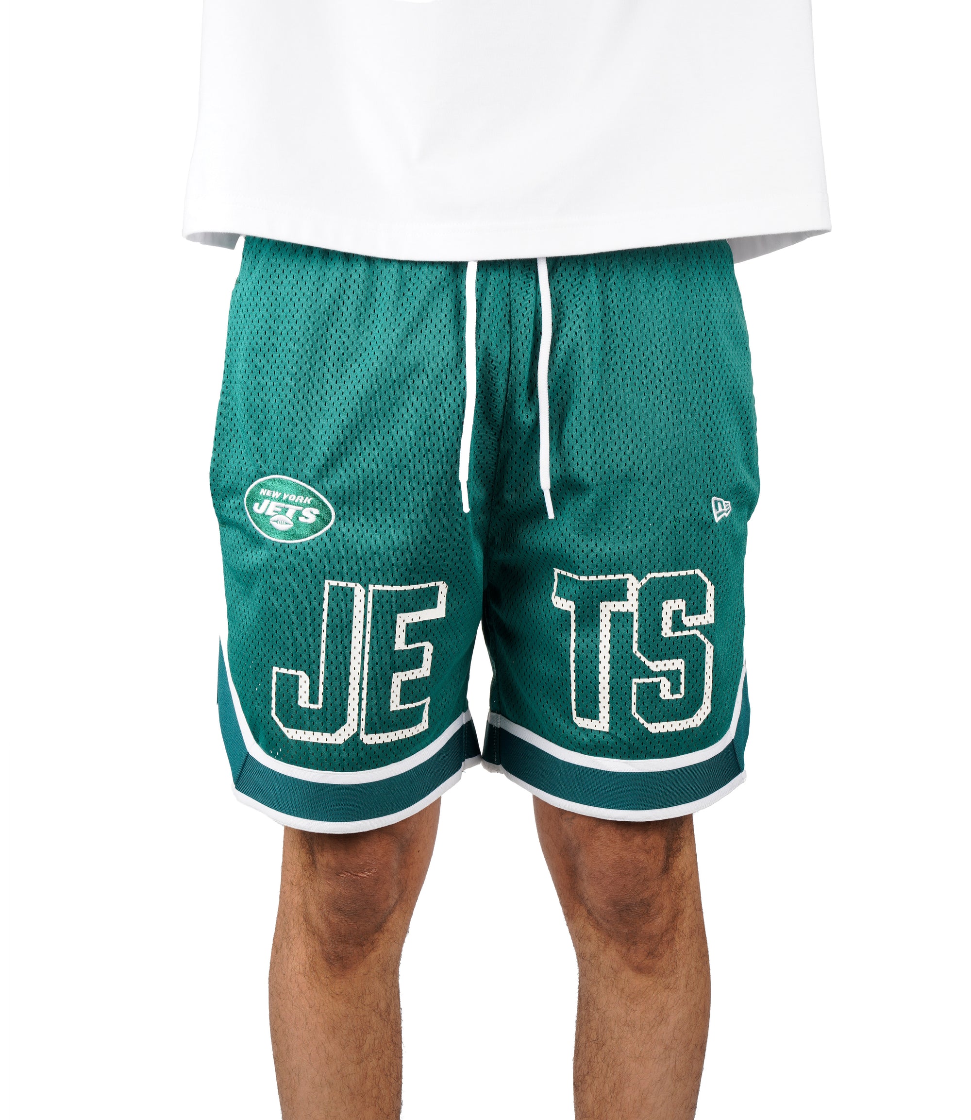 New York Jets New Era Graphic Mesh NFL Short Grün - STADIUMDREAMS