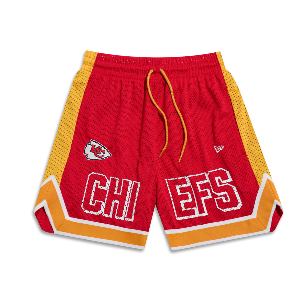 Kansas City Chiefs New Era Graphic Mesh NFL Short Rot - STADIUMDREAMS