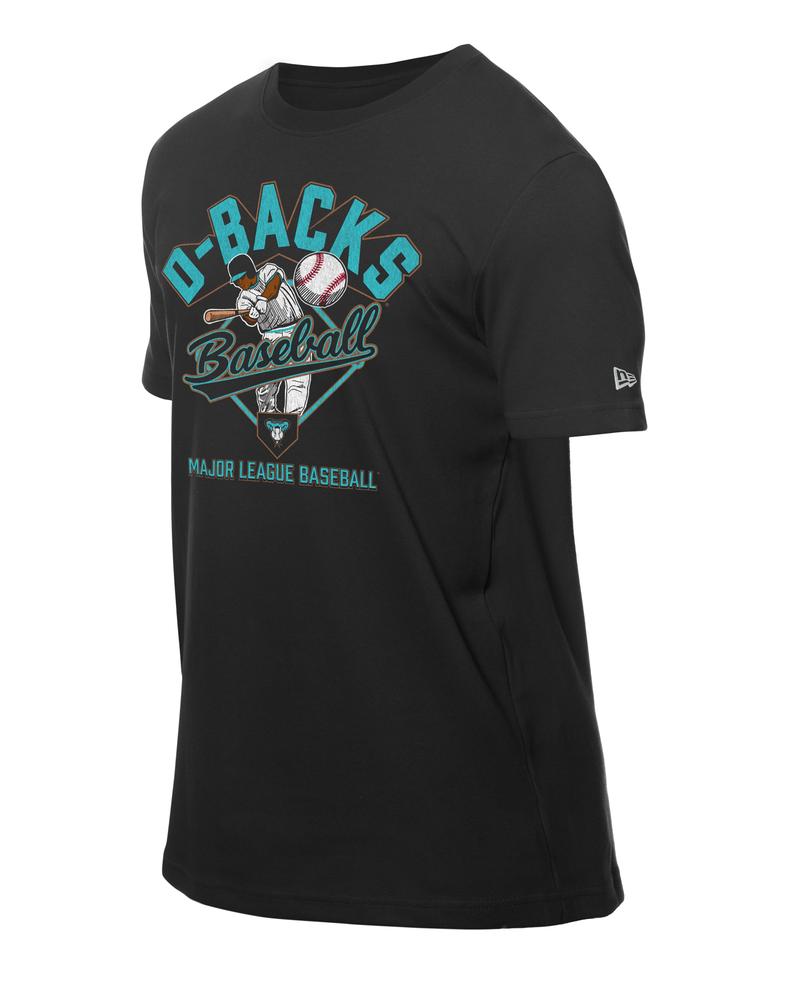 Arizona Diamondbacks New Era 2025 Batting Practice MLB T-Shirt Schwarz - STADIUMDREAMS