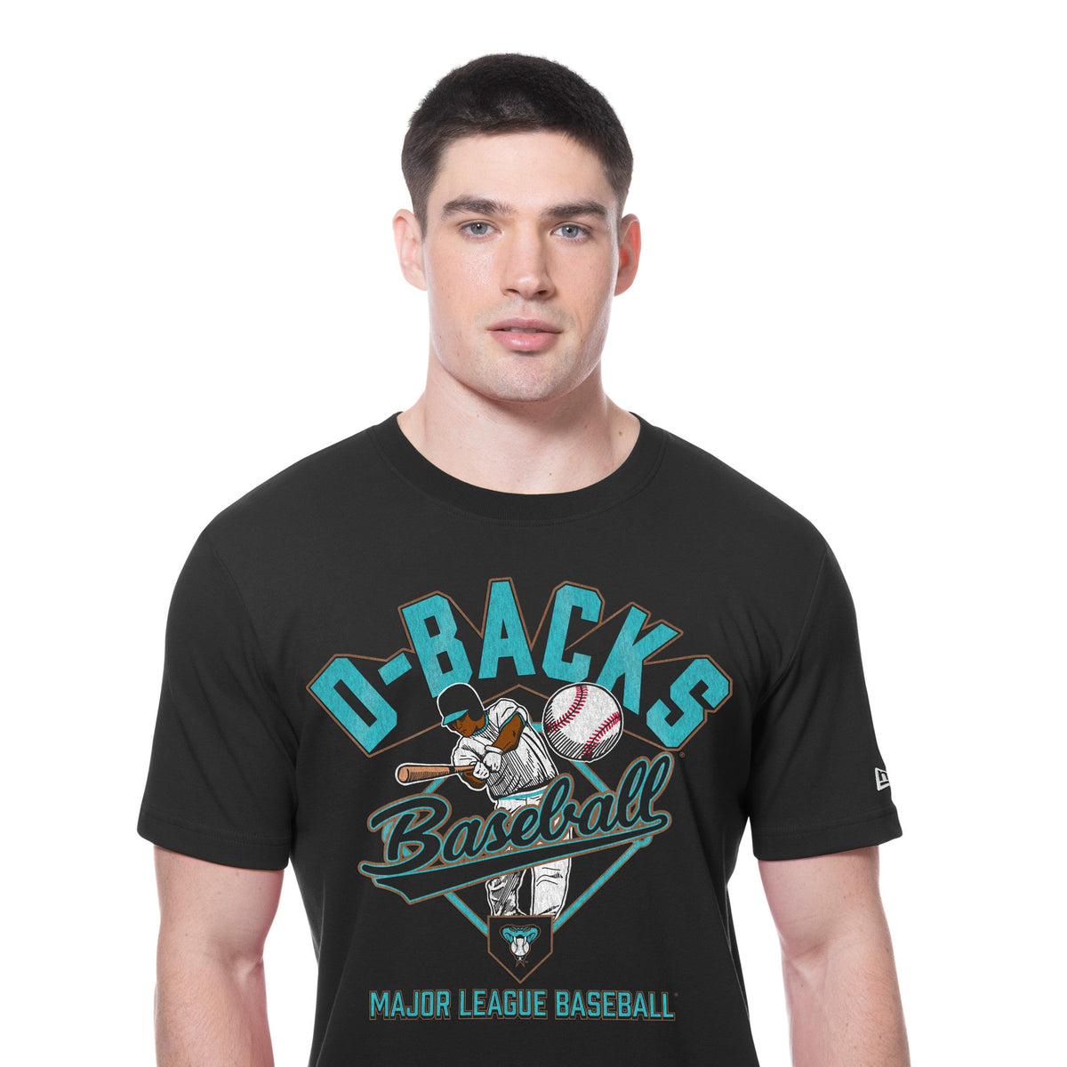 Arizona Diamondbacks New Era 2025 Batting Practice MLB T-Shirt Schwarz - STADIUMDREAMS