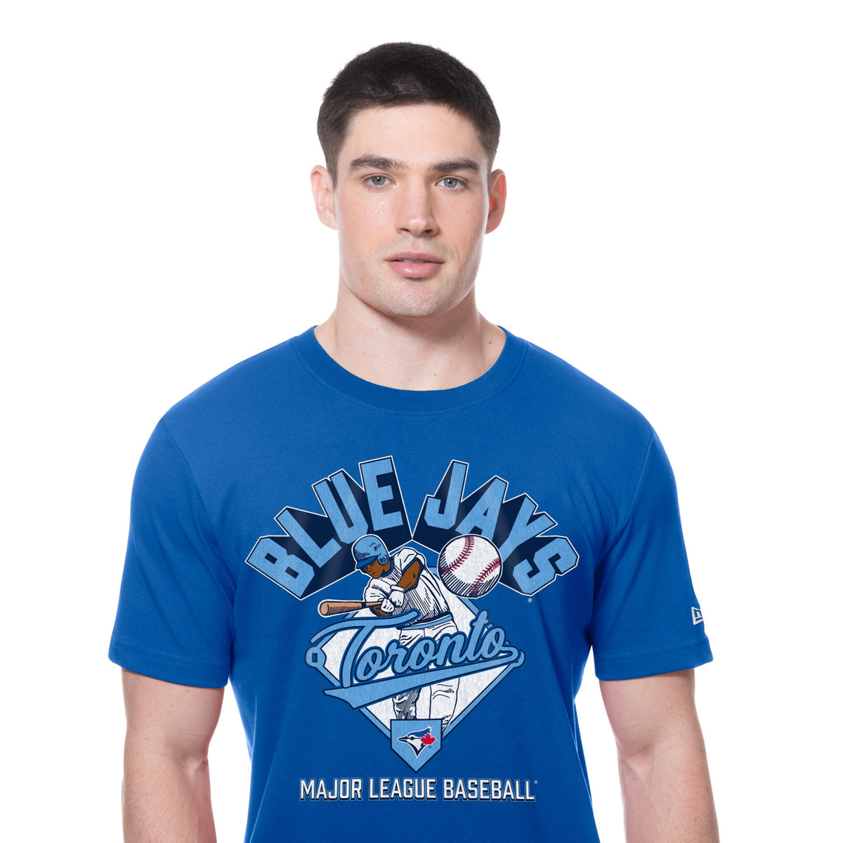 Toronto Blue Jays New Era 2025 Batting Practice MLB T-Shirt Blau - STADIUMDREAMS