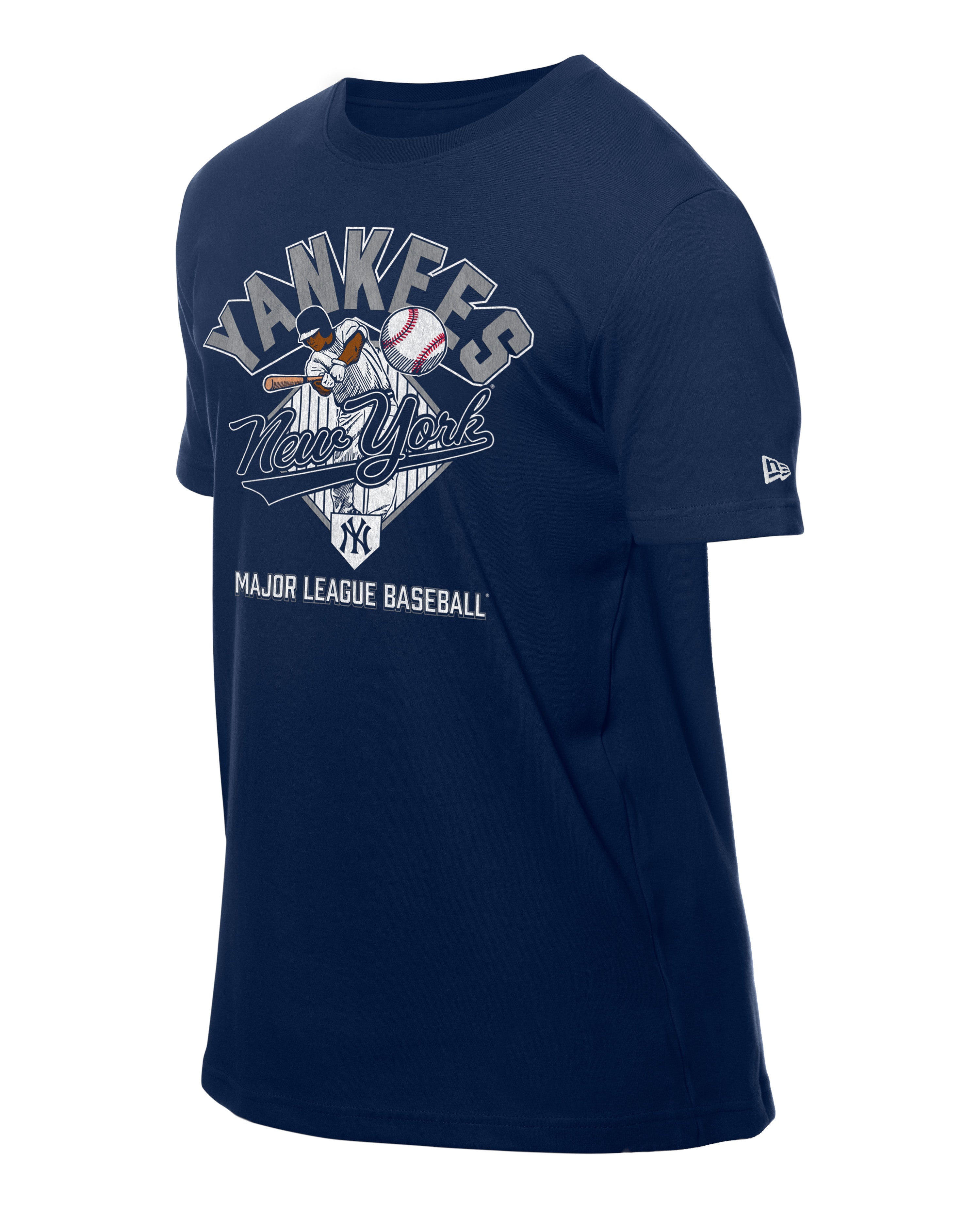 New York Yankees New Era 2025 Batting Practice MLB T-Shirt Navy - STADIUMDREAMS