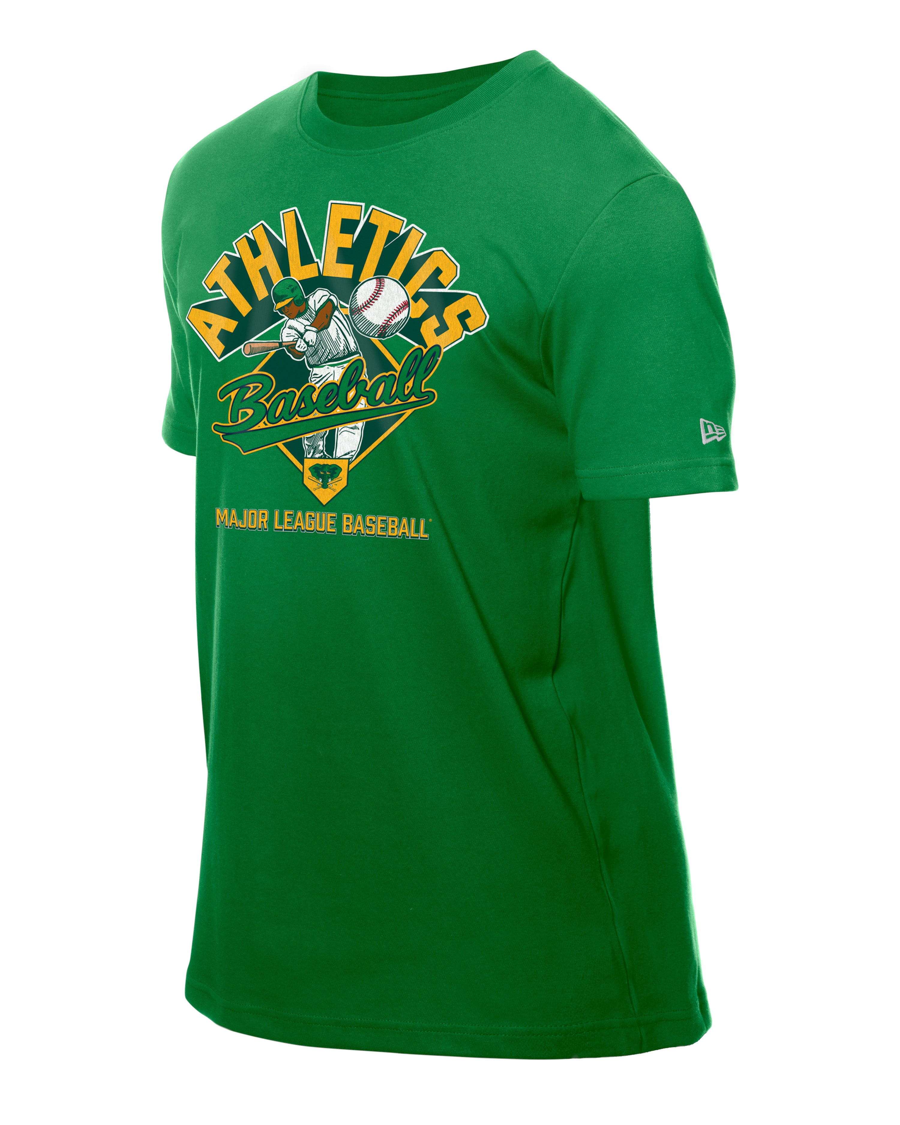 Oakland Athletics New Era 2025 Batting Practice MLB T-Shirt Grün - STADIUMDREAMS