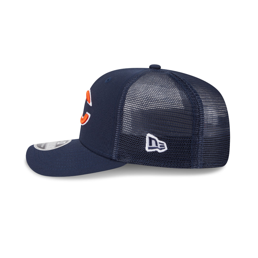 Chicago Bears NEW ERA 9SEVENTY Stretch-Snap NFL-Truckercap in Blau, Seitenansicht