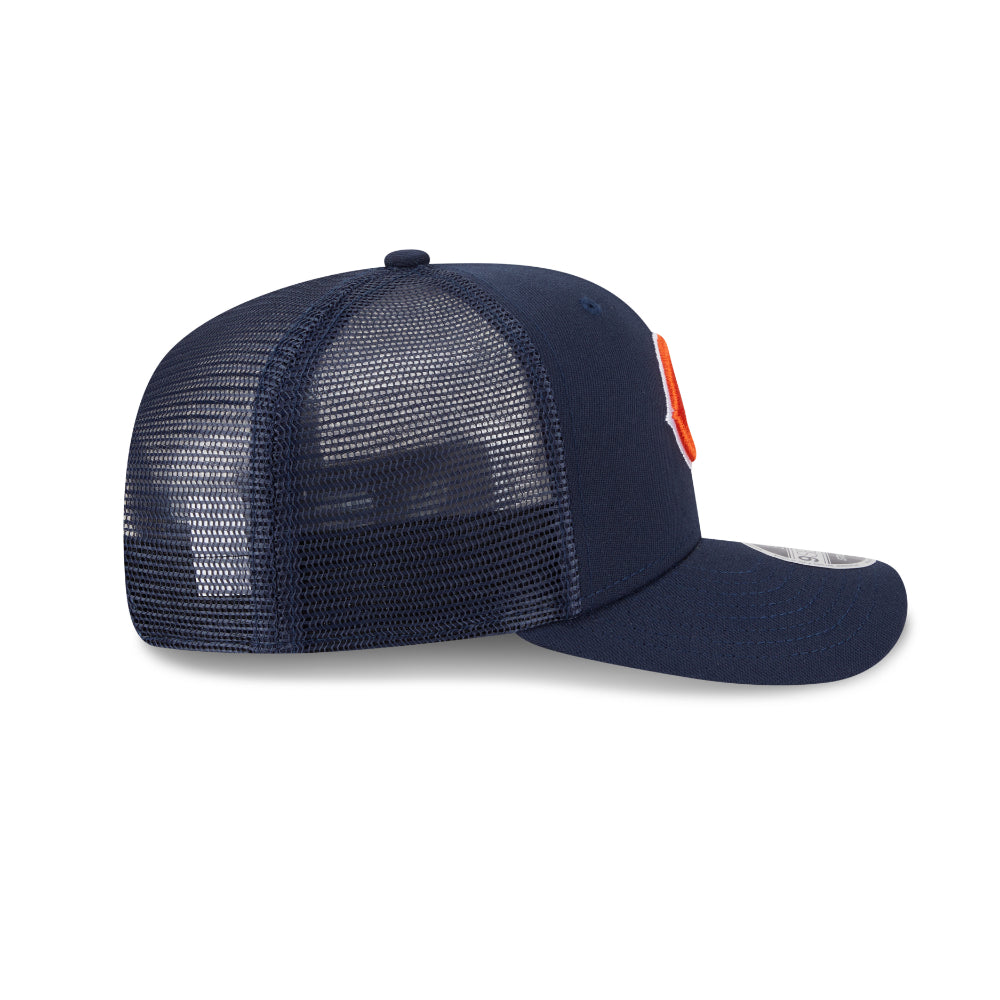 Chicago Bears New Era 9SEVENTY Stretch-Snap NFL-Truckercap in Blau, Seitenansicht