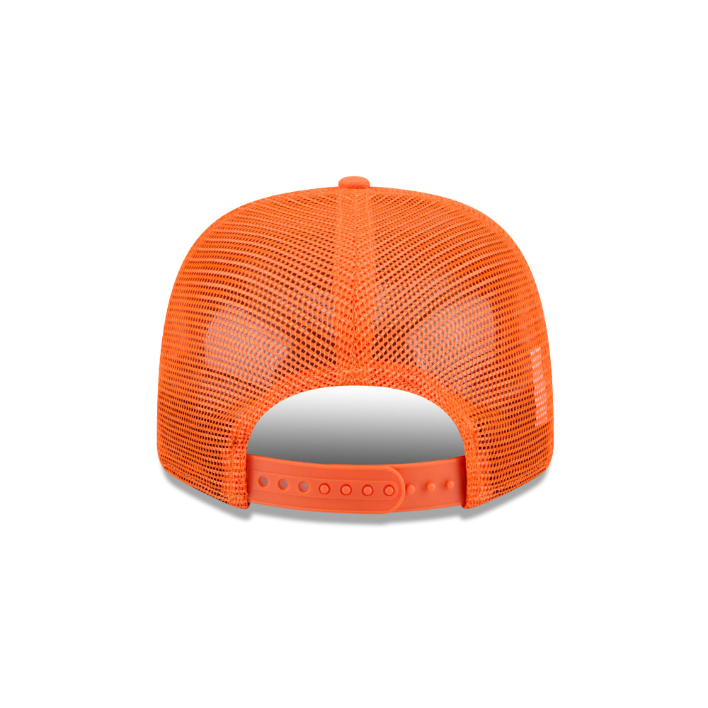 Denver Broncos NEW ERA 9SEVENTY Stretch Snap NFL Trucker Cap in Orange