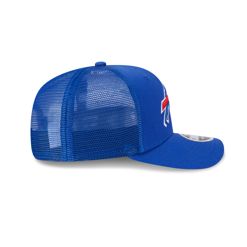 Buffalo Bills New Era 9SEVENTY Stretch-Snap-Trucker-Cap in Blau mit NFL-Teamlogo