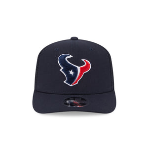 Houston Texans NEW ERA 9SEVENTY Stretch-Snap NFL-Trucker-Cap in Blau, Frontansicht