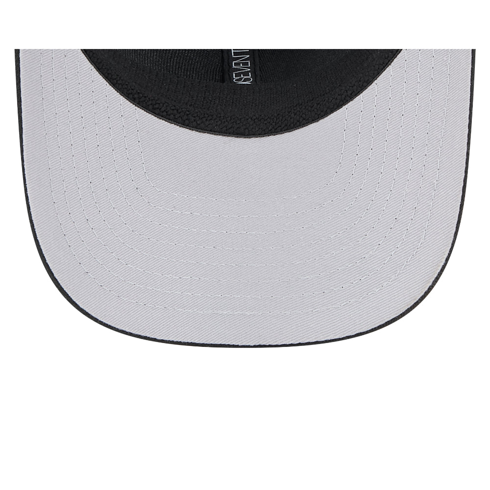 Chicago White Sox NEW ERA 9SEVENTY Stretch-Snap MLB Trucker Cap in Schwarz, Frontansicht