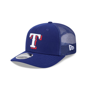 Texas Rangers New Era 9SEVENTY Stretch Snap MLB Trucker Cap Blau - STADIUMDREAMS
