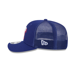 Texas Rangers New Era 9SEVENTY Stretch Snap MLB Trucker Cap Blau - STADIUMDREAMS