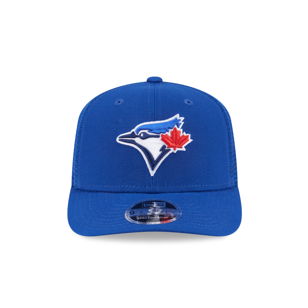 Toronto Maple Leafs NEW ERA 9SEVENTY Stretch Snap NHL Trucker Cap in Blau