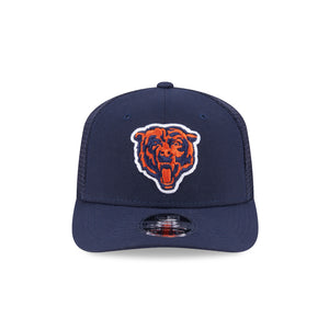 Chicago Bears Logo New Era 9SEVENTY Stretch Snap NFL Trucker Cap in Blau mitem Bärenlogo