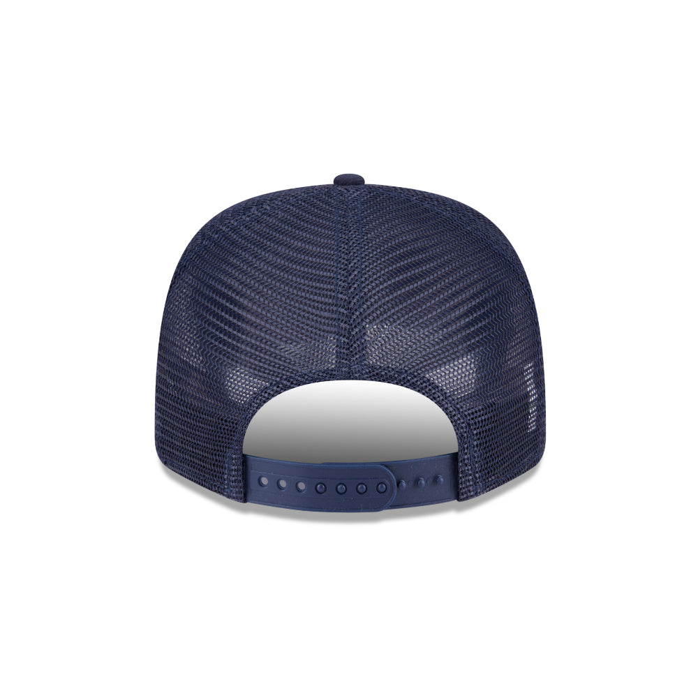Chicago Bears Logo New Era 9SEVENTY Stretch Snap NFL Trucker Cap in Blau mit auffälligem Teamlogo